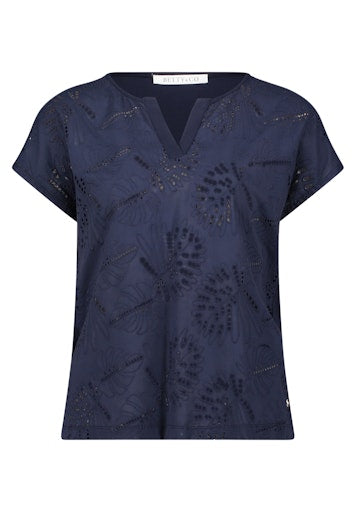 T-shirts korte mouw navy Betty & Co