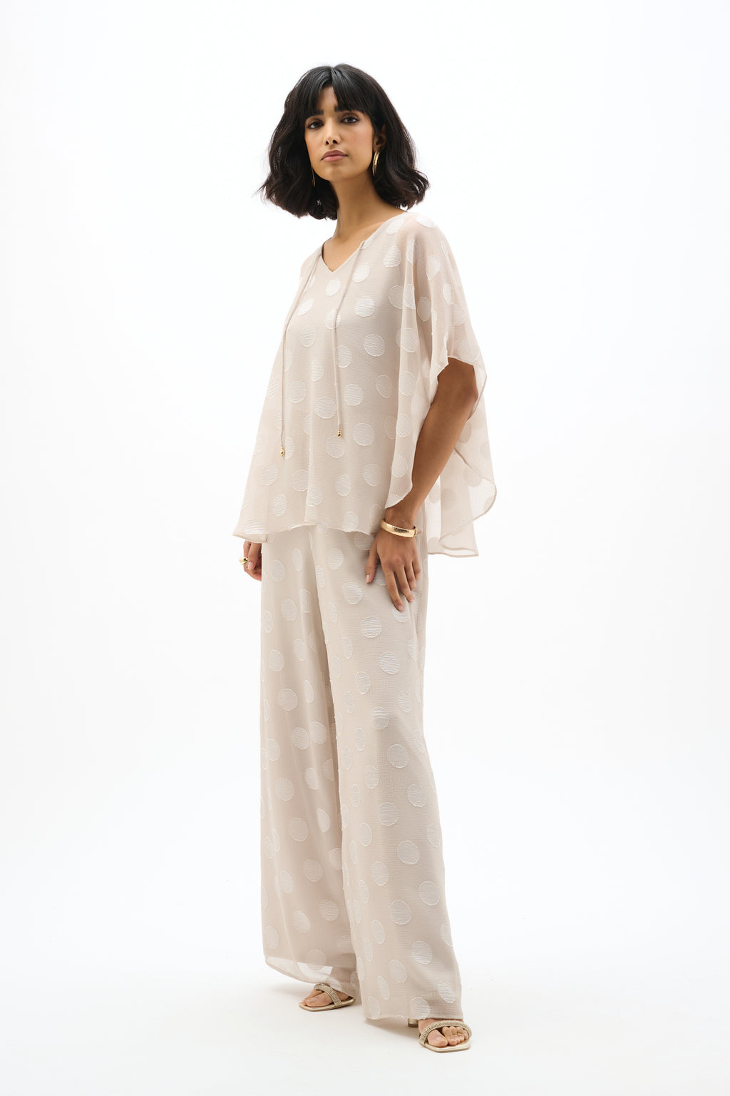 Blouses korte mouw beige Joseph Ribkoff