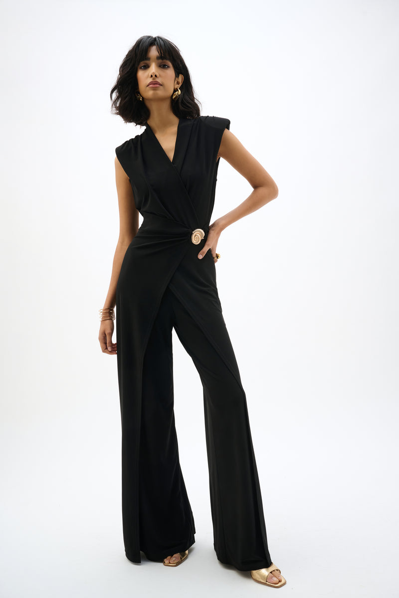 Jumpsuits zonder mouw zwart Joseph Ribkoff