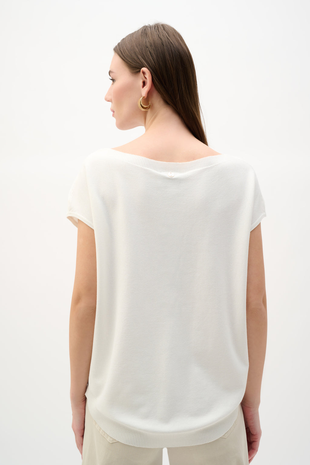T-shirts korte mouw wit Joseph Ribkoff