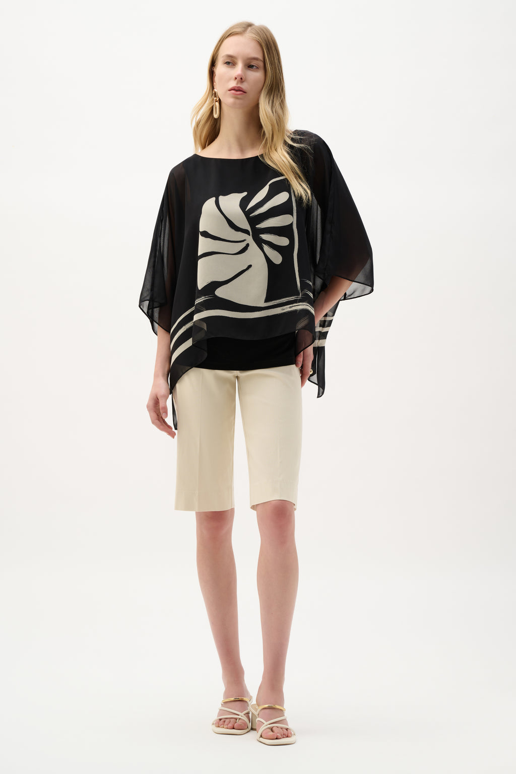 Blouses korte mouw zwart Joseph Ribkoff