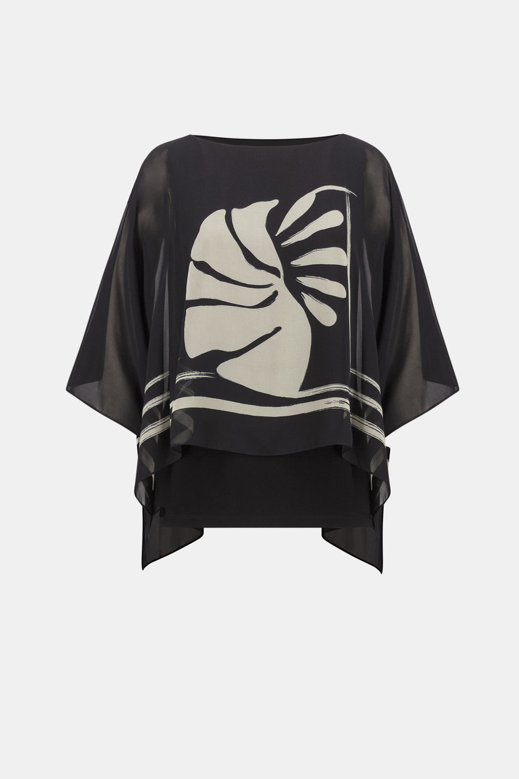Blouses korte mouw zwart Joseph Ribkoff