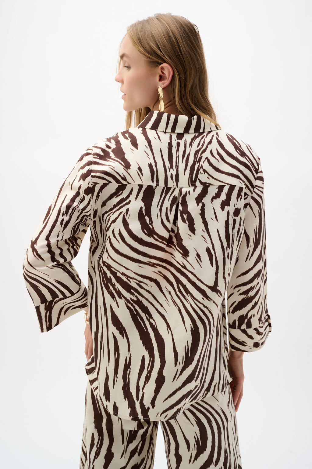 Blouses lange mouw beige Joseph Ribkoff