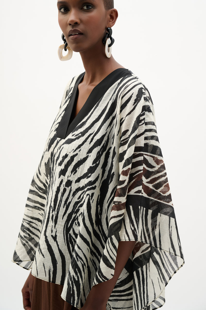 Blouses lange mouw beige Joseph Ribkoff