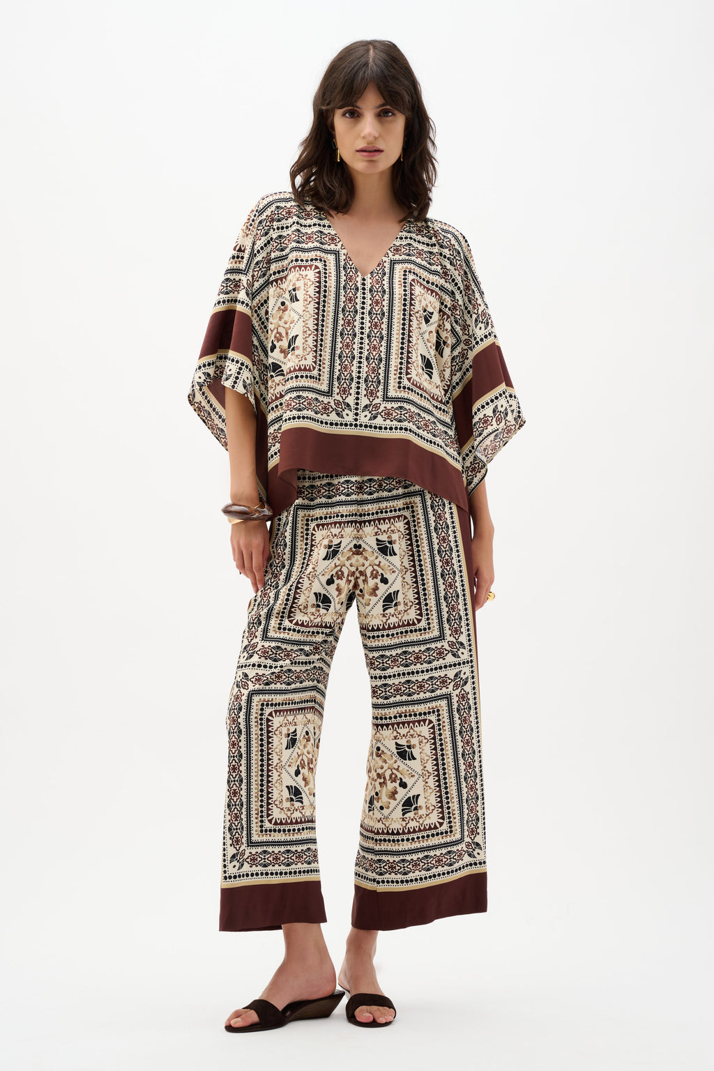Blouses lange mouw beige Joseph Ribkoff