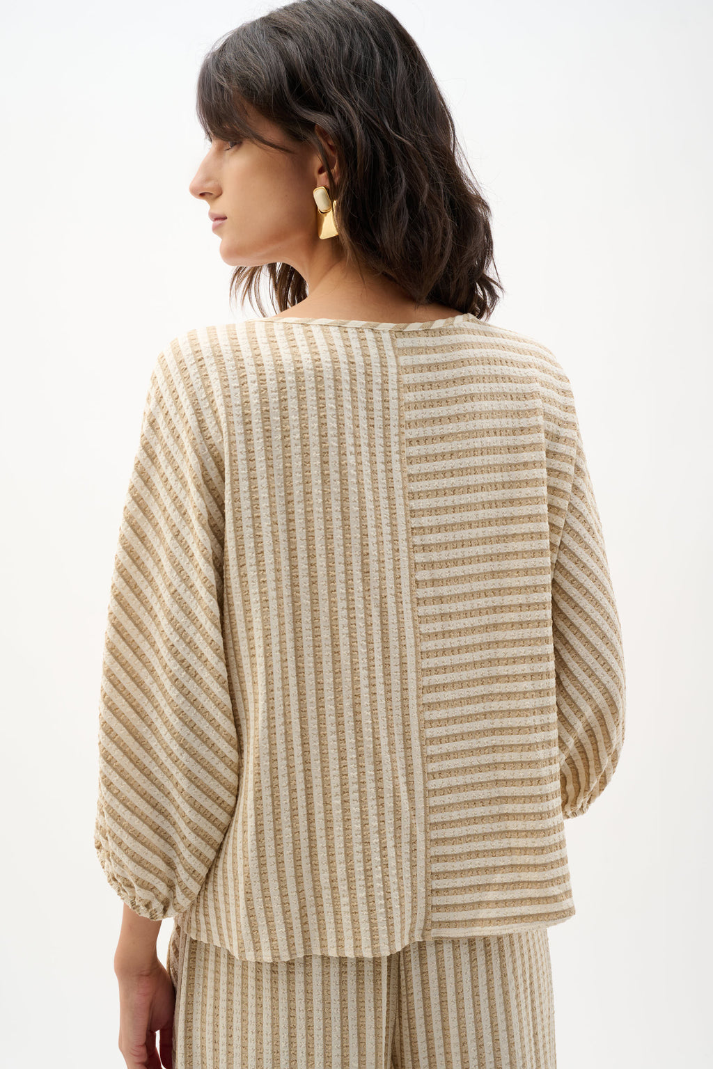 Blouses lange mouw beige Joseph Ribkoff
