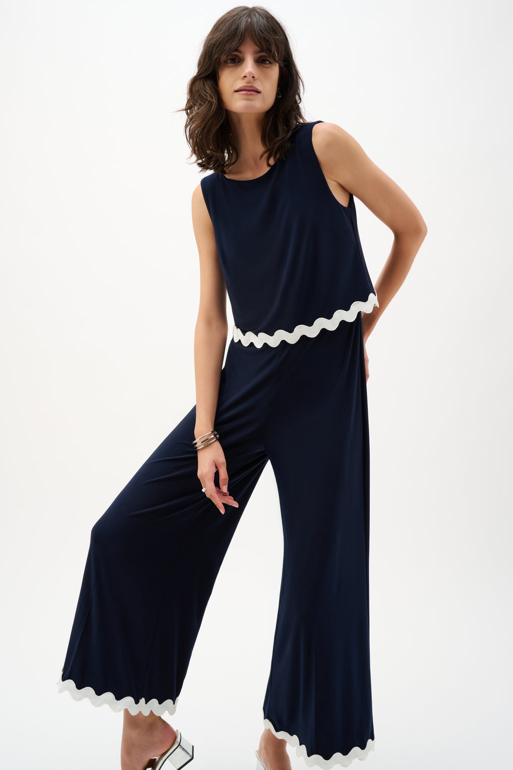 Jumpsuits zonder mouw blauw Joseph Ribkoff