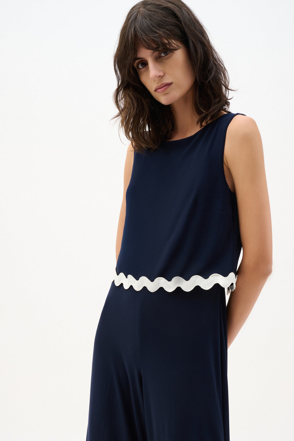 Jumpsuits zonder mouw blauw Joseph Ribkoff