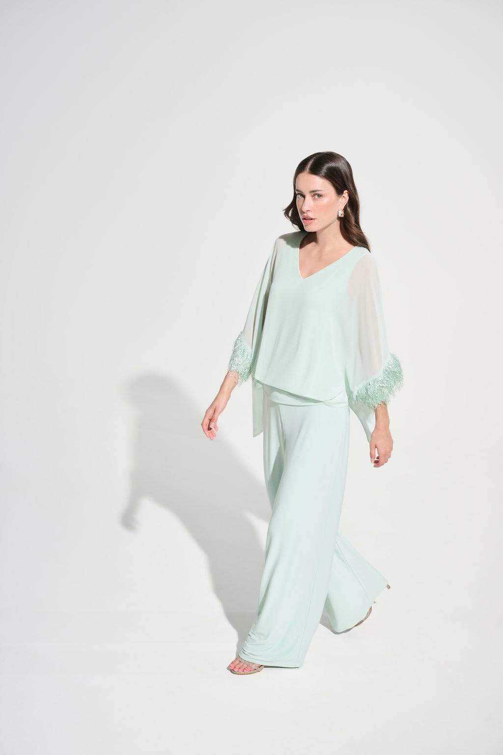 Blouses lange mouw groen Joseph Ribkoff