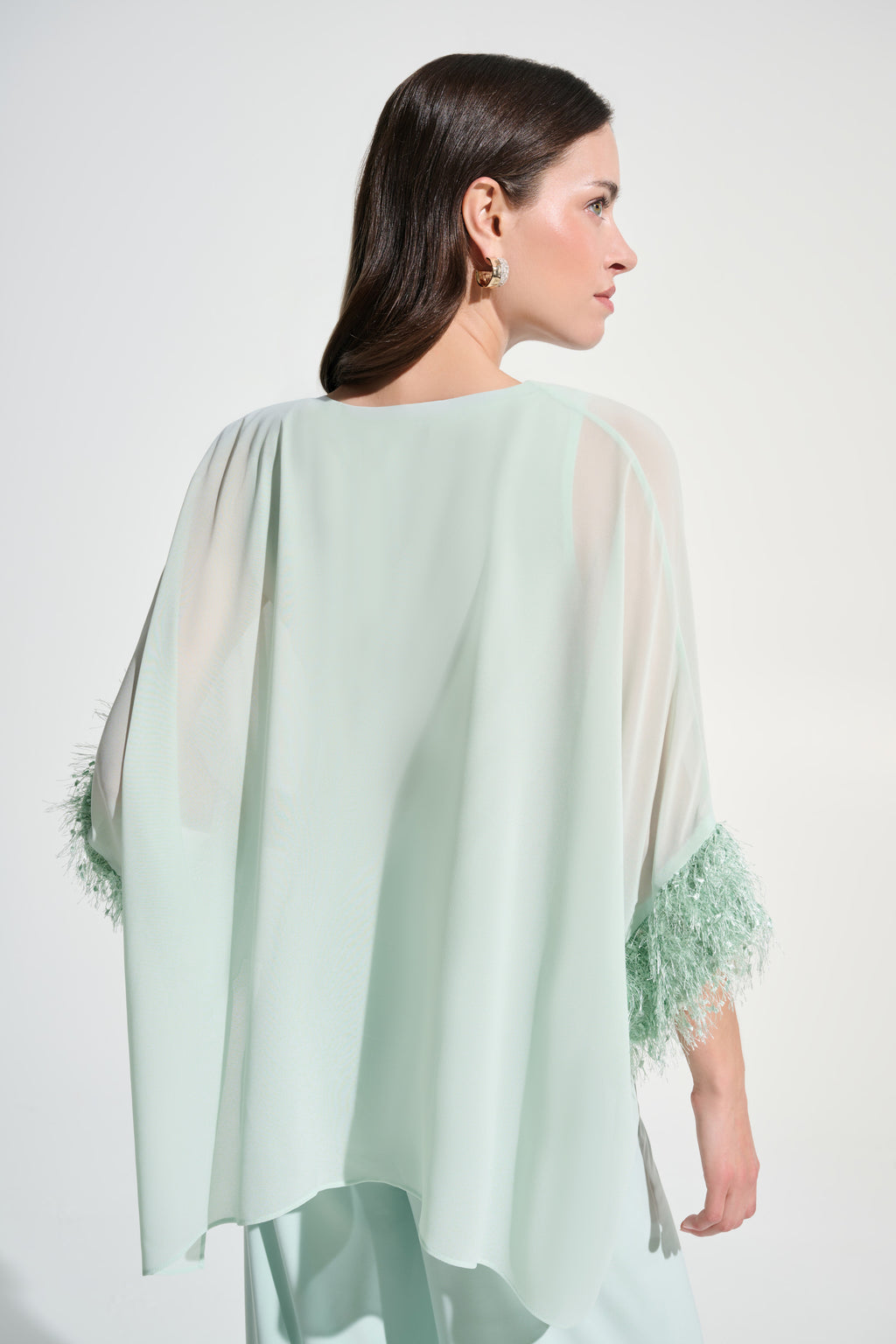 Blouses lange mouw groen Joseph Ribkoff