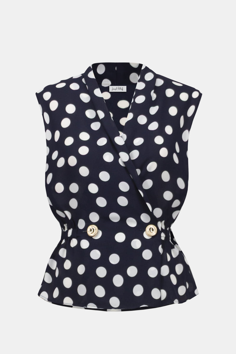 Tops navy Joseph Ribkoff