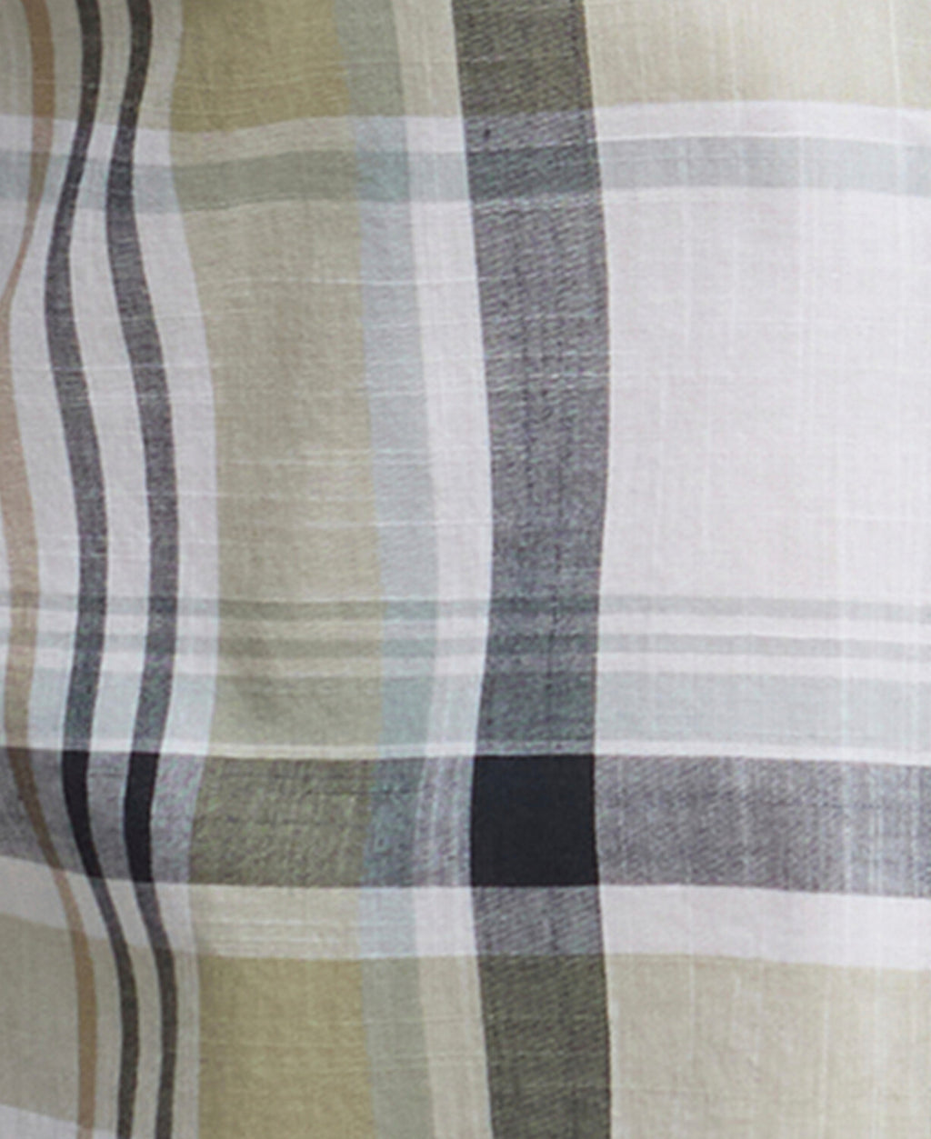 Hemden lange mouw groen Barbour