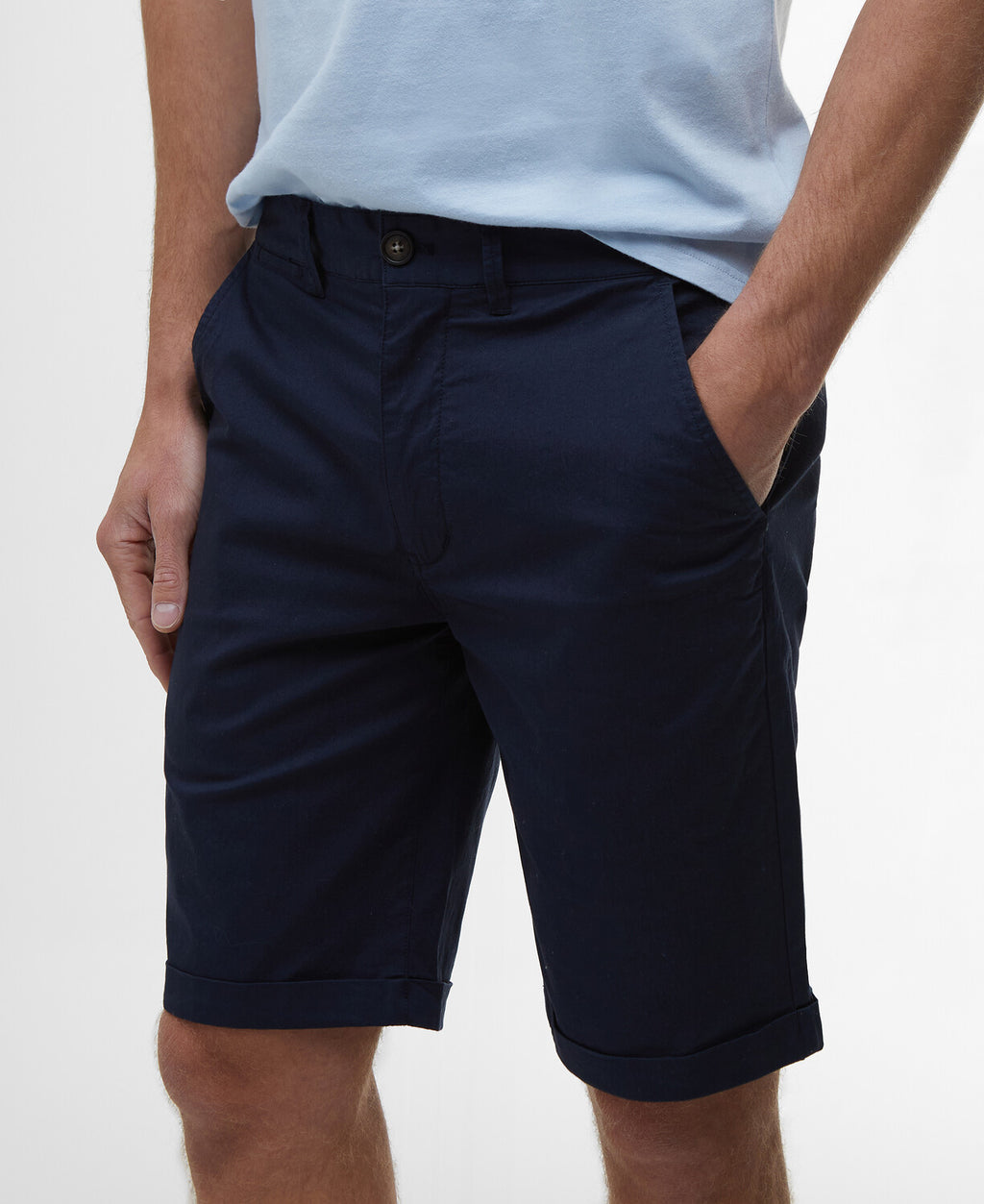 Shorten navy Barbour