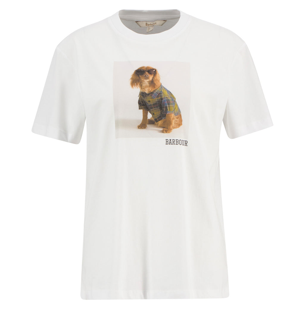 T-shirts korte mouw wit Barbour