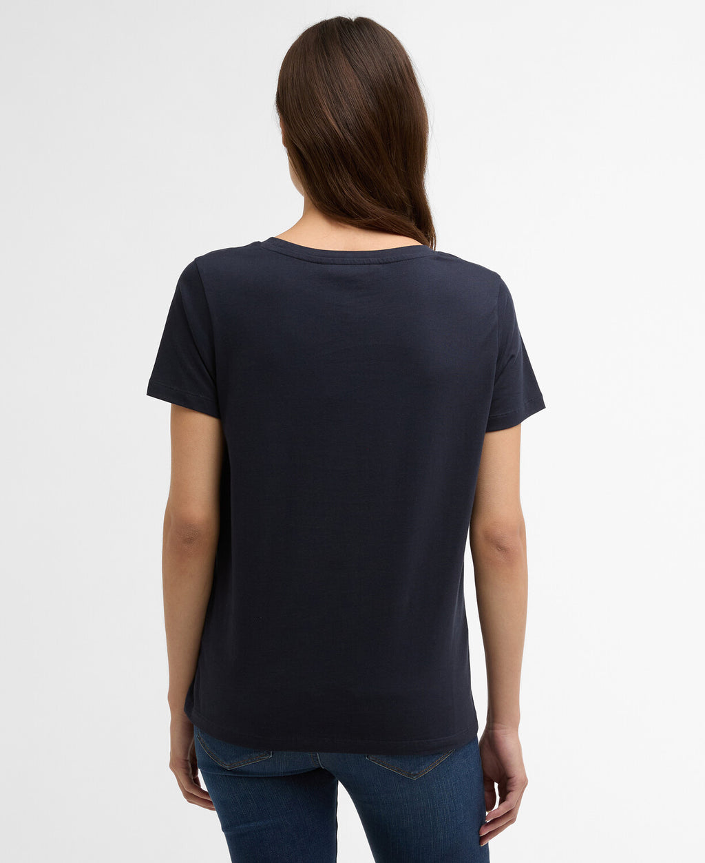 T-shirts korte mouw navy Barbour