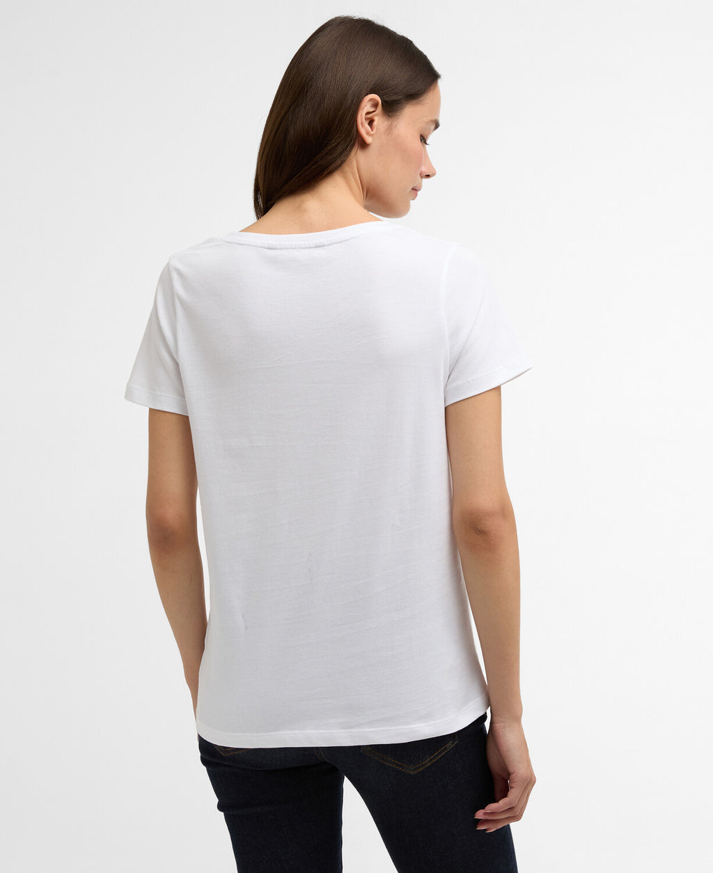 T-shirts korte mouw wit Barbour