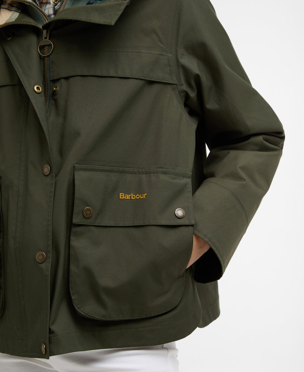 Jassen groen Barbour
