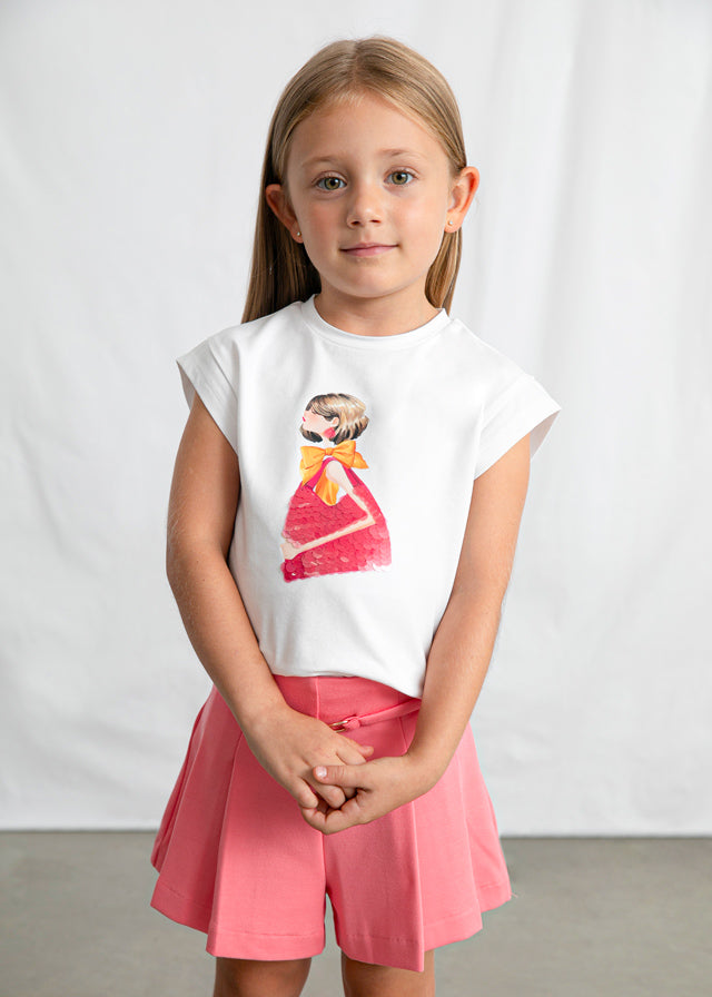 T-shirts korte mouw wit Mayoral