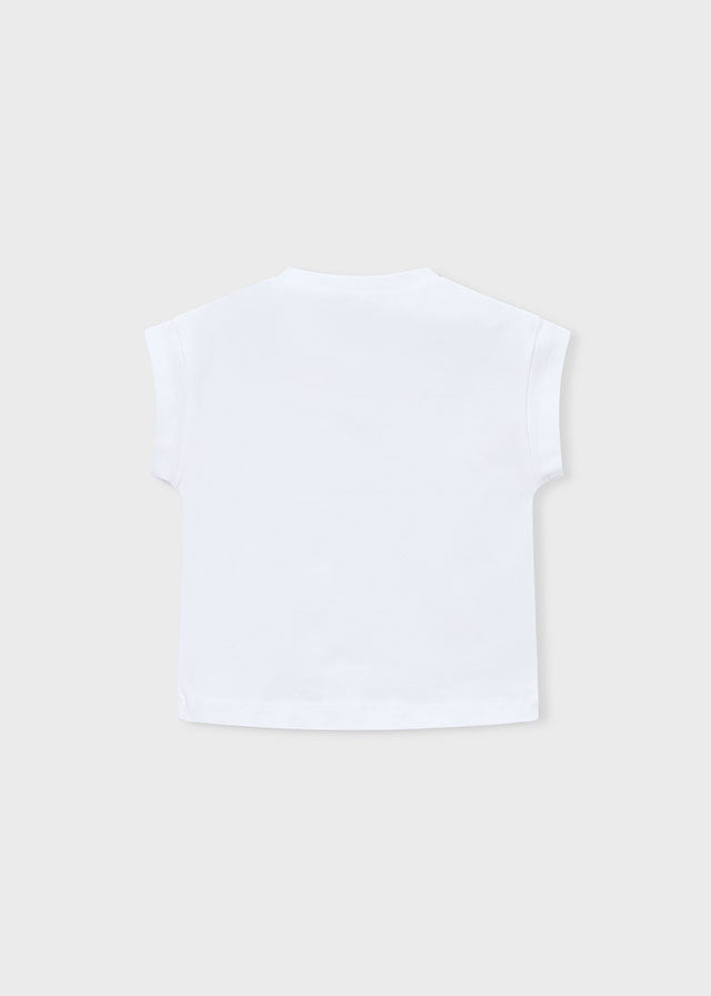T-shirts korte mouw wit Mayoral