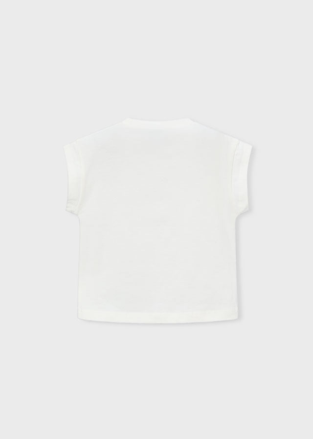 T-shirts korte mouw wit Mayoral