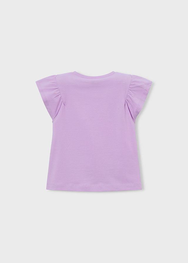 T-shirts korte mouw paars Mayoral