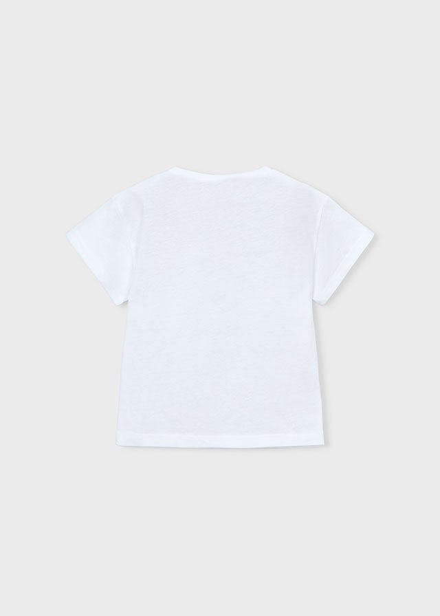 T-shirts korte mouw wit Mayoral