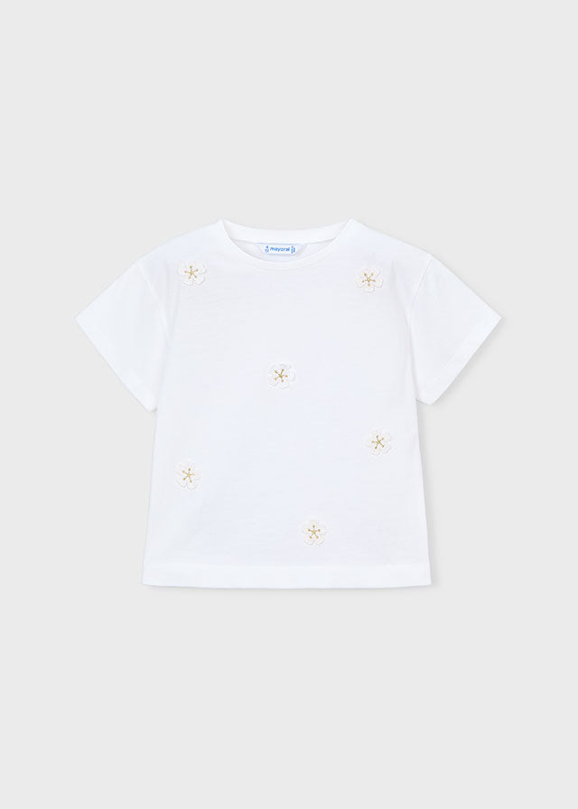 T-shirts korte mouw wit Mayoral