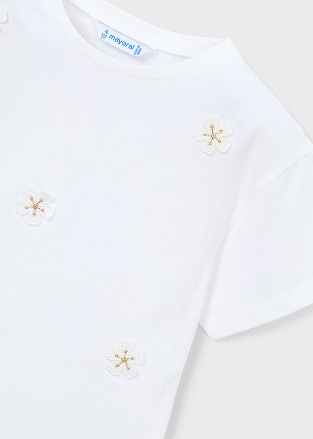 T-shirts korte mouw wit Mayoral