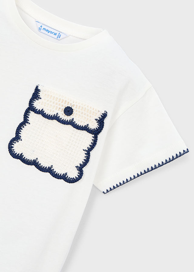 T-shirts korte mouw blauw Mayoral