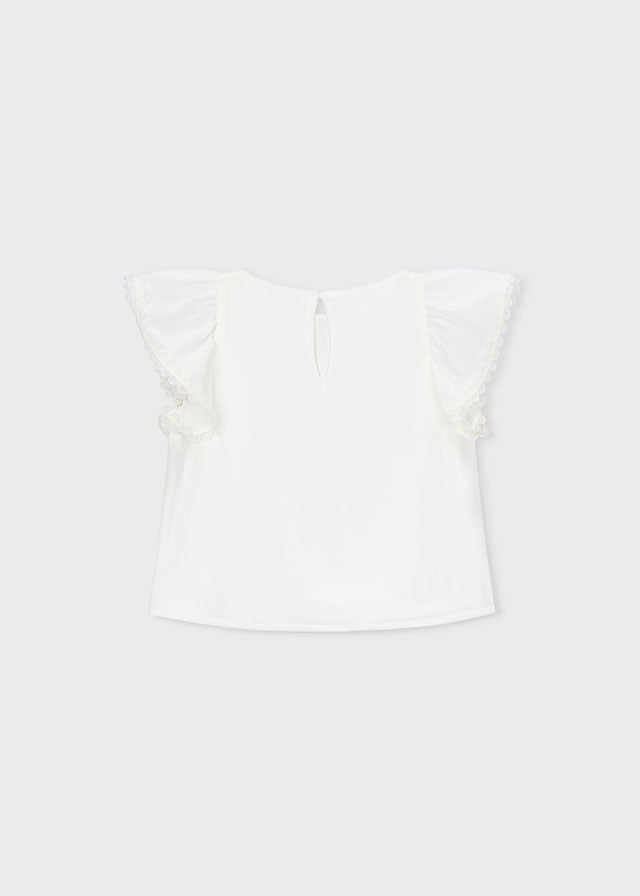T-shirts korte mouw wit Mayoral