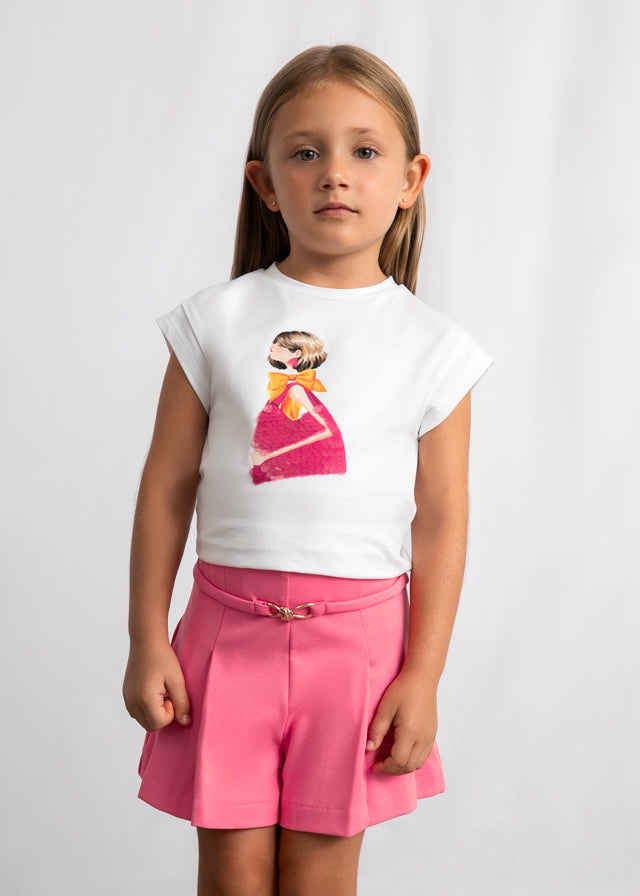 Shorten roze Mayoral