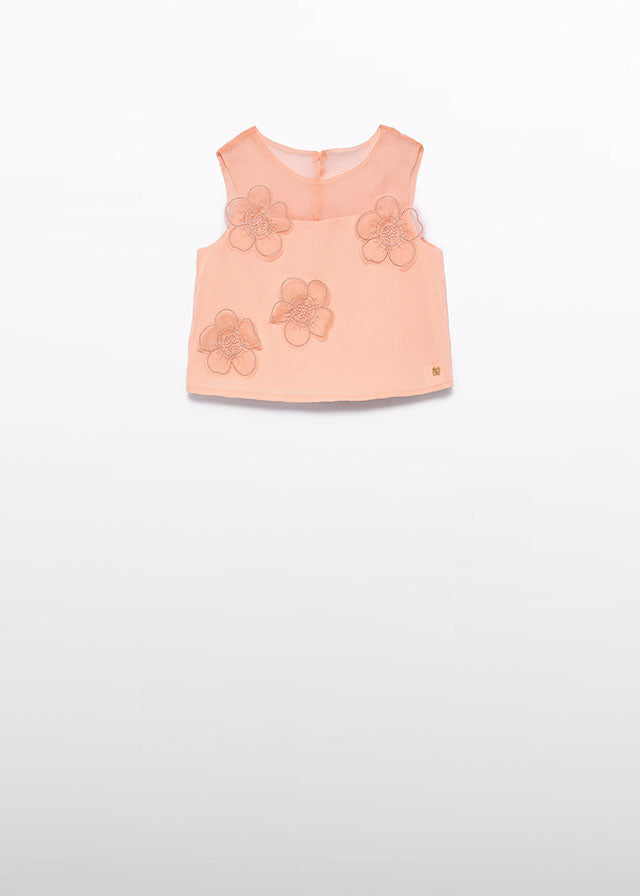 Tops oranje Abel & Lula