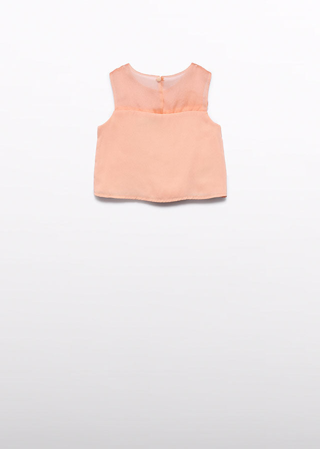 Tops oranje Abel & Lula