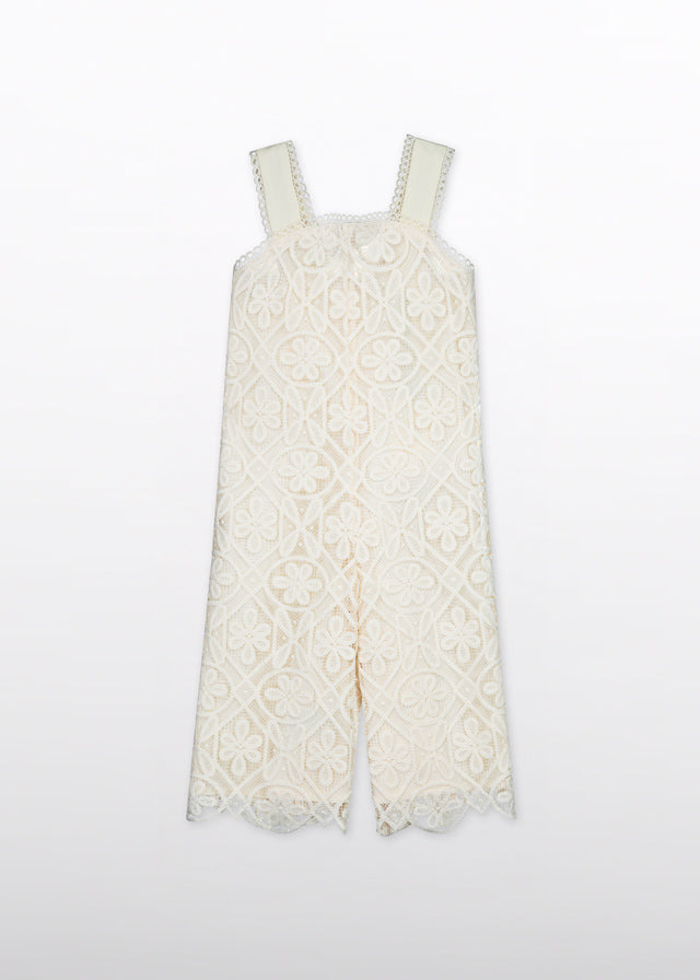 Jumpsuits zonder mouw wit Abel & Lula