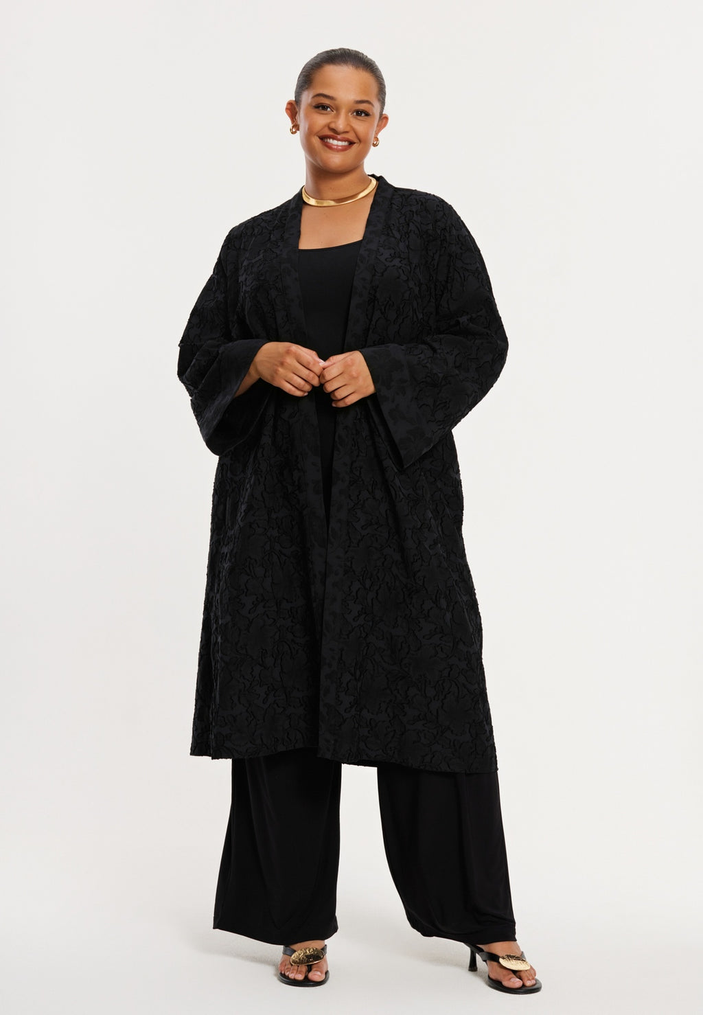 Cardigans zwart Yoek