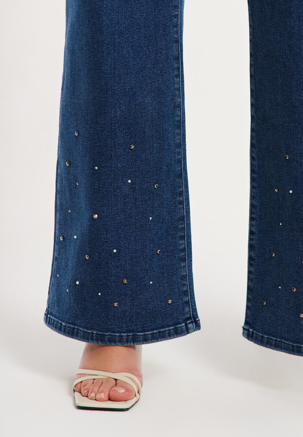 Jeans blauw Yoek