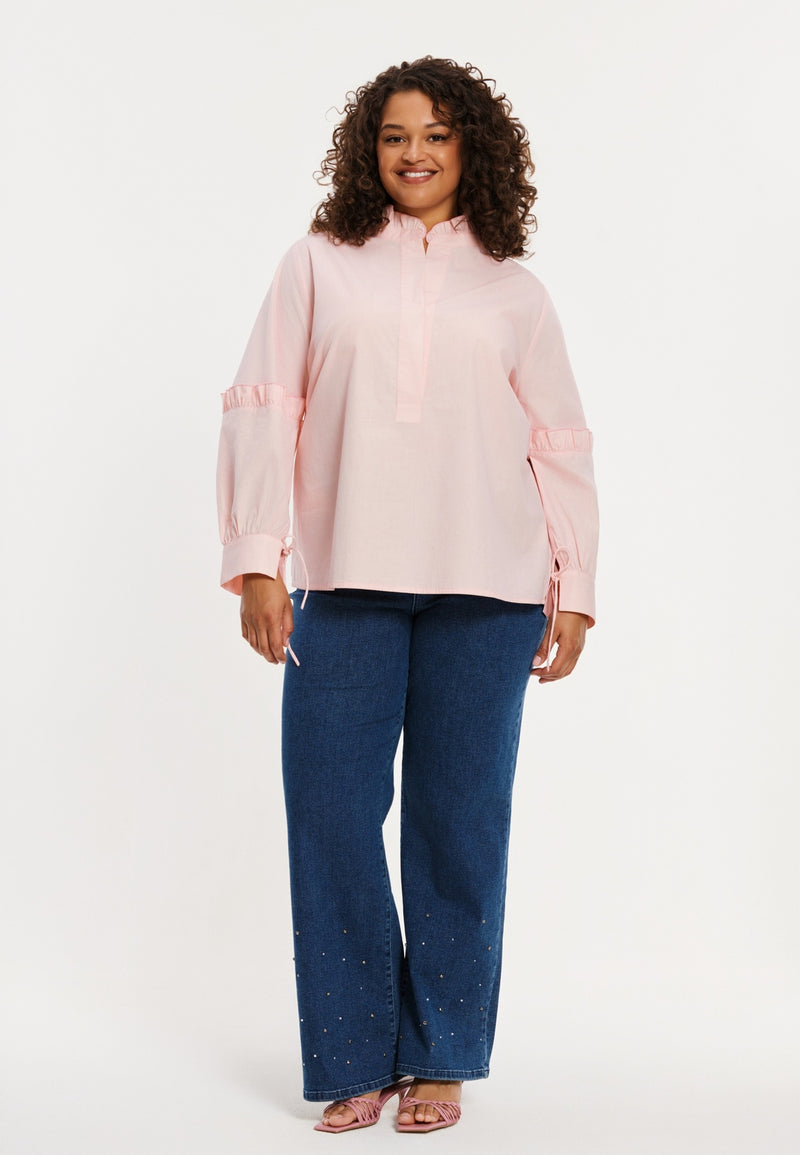 Jeans blauw Yoek