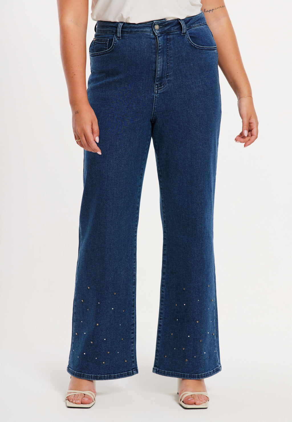 Jeans blauw Yoek
