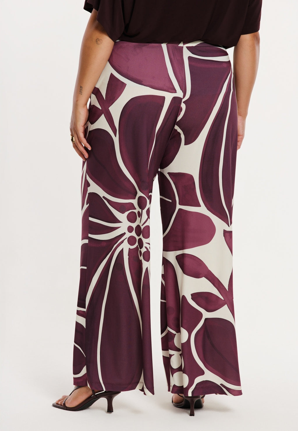 Broeken bordeaux Yoek