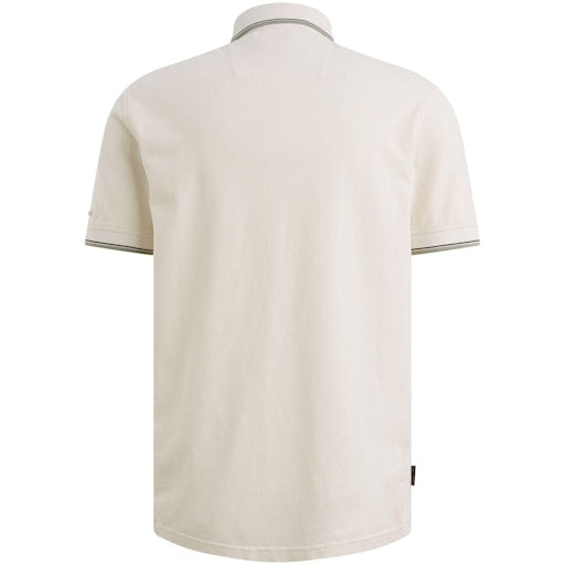 Polo's korte mouw beige PME