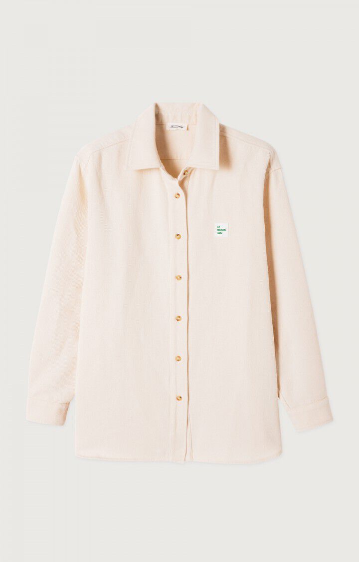 Blouses lange mouw beige American Vintage