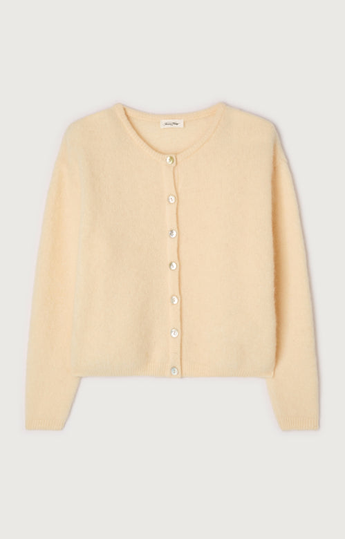 Cardigans geel American Vintage