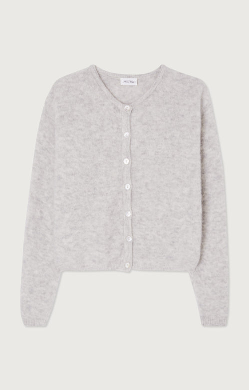 Cardigans grijs American Vintage