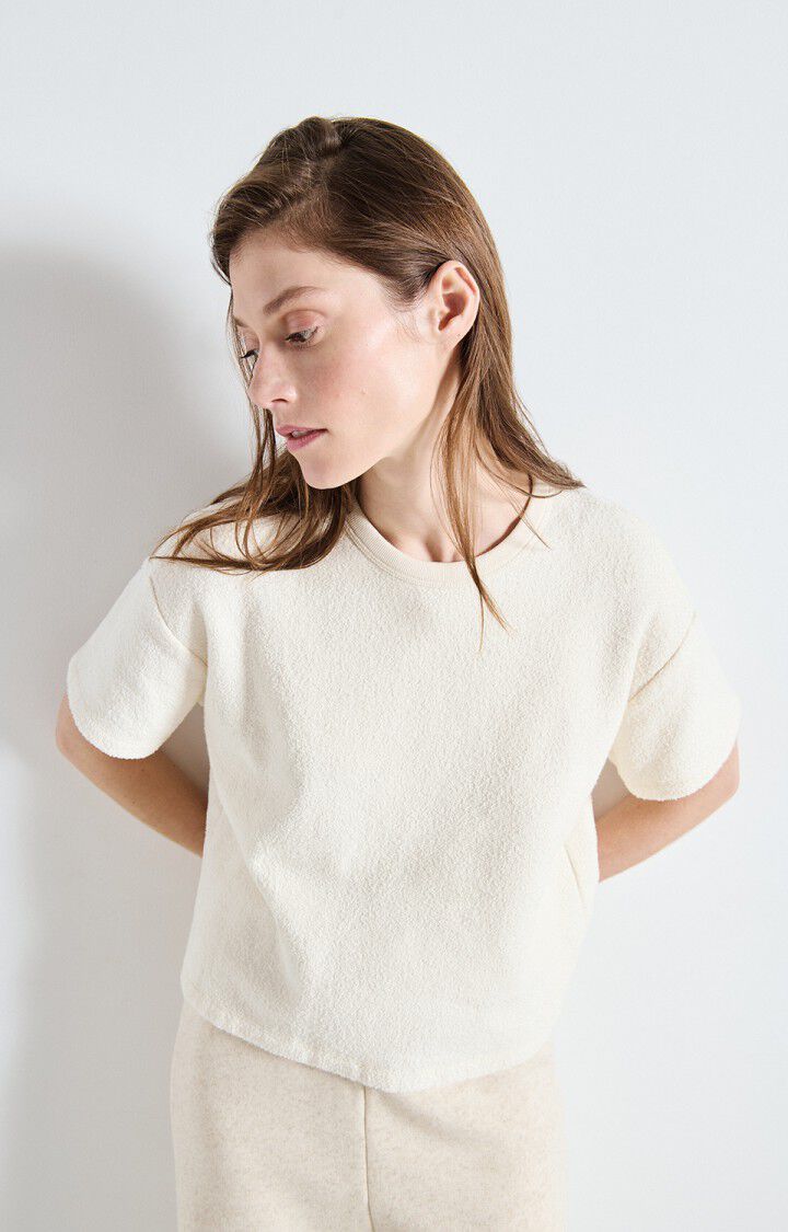 T-shirts korte mouw beige American Vintage