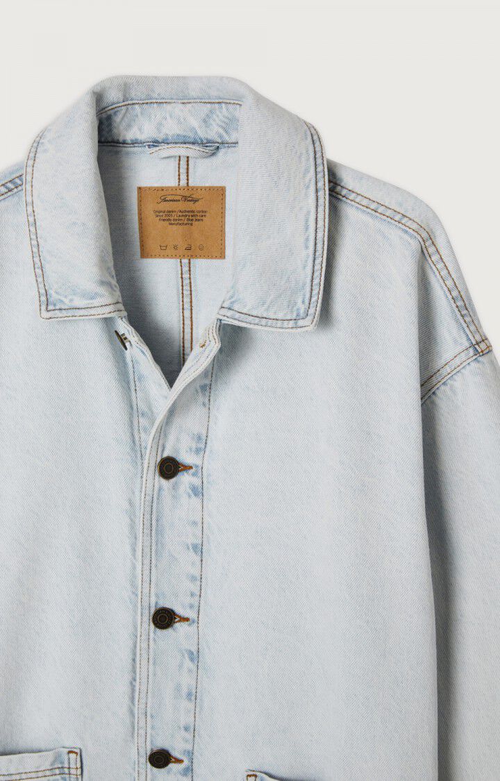 Jeansjassen blauw American Vintage