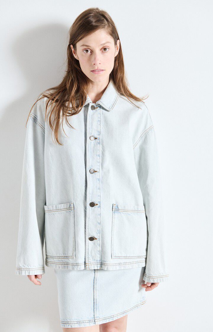 Jeansjassen blauw American Vintage