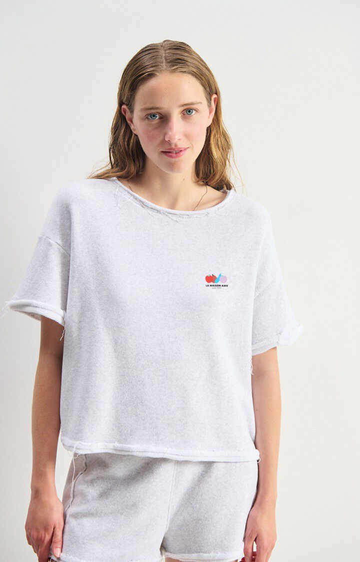 T-shirts korte mouw grijs American Vintage
