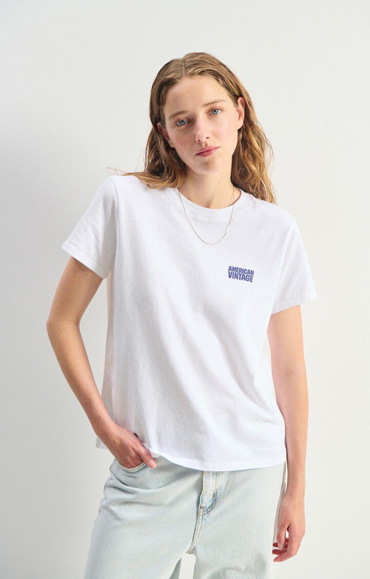 T-shirts korte mouw wit American Vintage