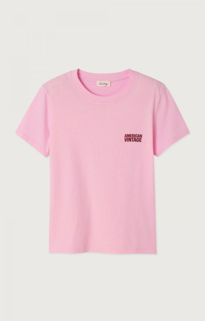 T-shirts korte mouw roze American Vintage