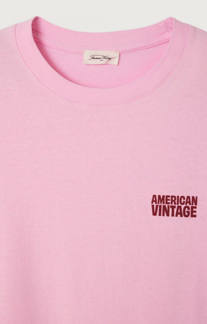 T-shirts korte mouw roze American Vintage